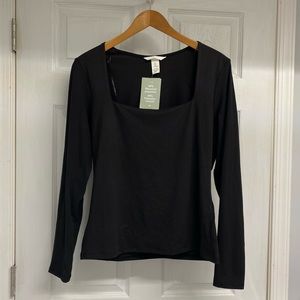 H&M Long Sleeve Jersey Top